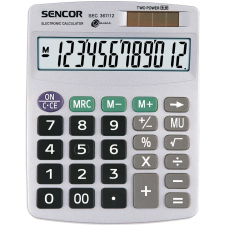  Számológép asztali 12 számjegyű kijelző Sencor SEC367/12 szürke számológép