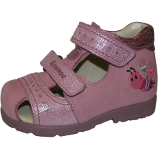 Szamos supinált zárt orrú szandál, méhecskés (20-24 méretben) 4400-50749 (24)