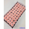  Szappanrózsa fej 50 db/doboz 4x3,5 cm - Rózsaszín