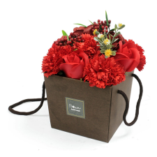  Szappanvirág Csokor, vörös rózsa és szegfű LSF-01 szappan