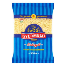 Száraztészta kiskagyló GYERMELYI 4 tojásos 500g tészta