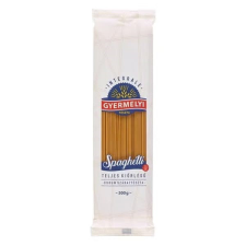 Száraztészta spagetti GYERMELYI teljes kiőrlésű durum 500g tészta