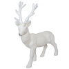  Szarvas flokkolt fehér 27cm