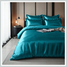  Szatén ágyneműhuzat 200x220 PETROL 8720578108787 lakástextília