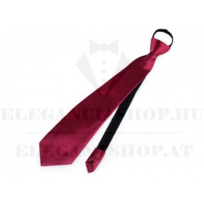  Szatén állítható nyakkendő - Bordó