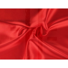  Szatén anyag - Piros dekorációs kellék