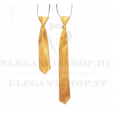  Szatén apa-fia nyakkendő szett - Arany nyakkendő
