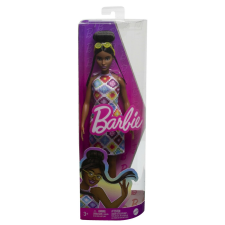  SZATÉN FASHIONISTA BARBIE BABA SÁRGA NAPSZEMÜVEGGEL baba