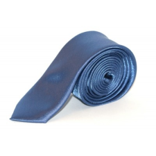  Szatén slim nyakkendő - Kék nyakkendő