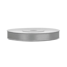 Szatén szalag – 12 mm – Ezüst sütés és főzés