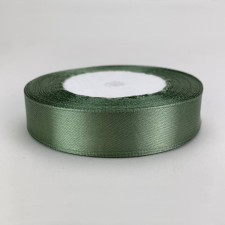  Szatén szalag 2cm széles mohazöld szalag, masni