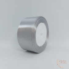  Szatén szalag 40 mm szürke szalag, masni
