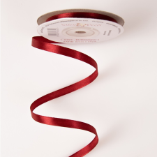  Szatén szalag 6mm x 22.86m - Bordó dekorációs kellék