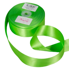  Szatén szalag Apple Green 38mmx50m dekorációs kellék