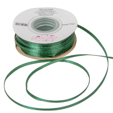  Szatén szalag Forest Green 3mmx50m dekorációs kellék