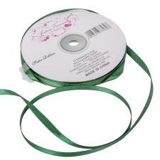  Szatén szalag Forest Green 6mmx50m dekorációs kellék