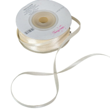  Szatén szalag Ivory 3mmx50m dekorációs kellék