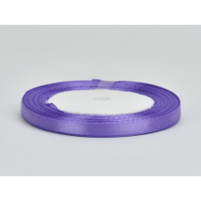 Szatén szalag, levendula - 6mm x 22m/tekercs rövidáru