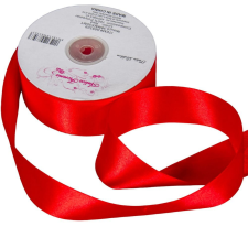  Szatén szalag Red 38mmx50m dekorációs kellék