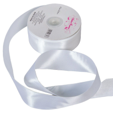  Szatén szalag White 38mmx50m dekorációs kellék