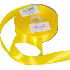  Szatén szalag Yellow 25mmx50m dekorációs kellék