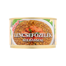 Szegedi paprika SZEPA Menü Lencsefőzelék kolbásszal tépőzáras - 400g alapvető élelmiszer