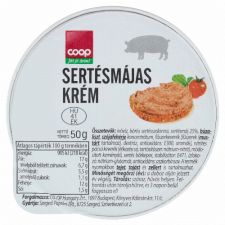 SZEGEDI PAPRIKA ZRT Coop sertésmájas krém 50 g konzerv