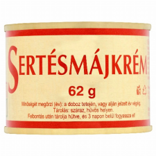 SZEGEDI PAPRIKA ZRT Sertésmájkrém 62 g konzerv
