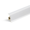  Szegélyléc „íves” Naturel fehér, PVC hossz 250 cm, élmagasság 56 mm, NATNGF000