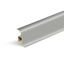Szegélyléc „íves” Naturel szürke, PVC hossz 250 cm, élmagasság 56 mm, NATNGF003 élvédő, sín, szegélyelem