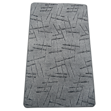  Szegett szőnyeg 100×300 cm – Szürke színben vonal mintával lakástextília