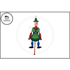  Székely húzogatós - Zöld szoknyás fajáték