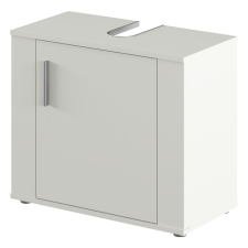  Szekrény mosogató alá, matt fehér, LESSY NEW 02 fürdőszoba bútor