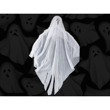  Szellem, Sikoly Halloween dekoráció 65cm party kellék