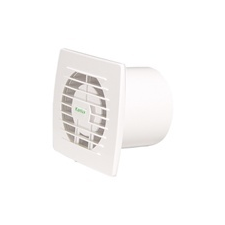  Szellőző ventilátor d=100mm időkapcsolós fehér építőanyag