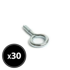  Szemescsavar - 14 x 30 mm - 30 db / csomag barkácsolás, csiszolás, rögzítés