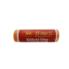 Szemeteszsák, köthető füles, 35 l, 20 db, "Tuti" tisztító- és takarítószer, higiénia