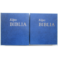 Szent István Társulat Képes Biblia I-II. kötet antikvárium - használt könyv