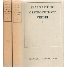 Szépirodalmi Könyvkiadó Szabó Lőrinc összegyűjtött versei I-II. antikvárium - használt könyv