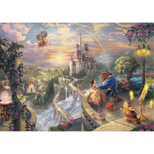 Szépség és a Szörnyeteg puzzle fémdobozban - 500 darab puzzle, kirakós