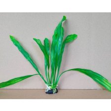 Szer-Ber Hosszúlevelű zöld akváriumi műnövény dekoráció akvárium dekoráció