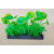 Szer-Ber Zöld akváriumi műnövénytelep kerek levelekkel és apró növényekkel (20 cm)