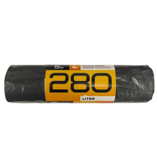 Szerek.hu Kft Mamuth szemeteszsák extra erős, 280L, 135x115cm, 5db/tekercs (20tekercs/karton) tisztító- és takarítószer, higiénia