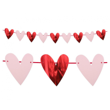 Szerelem Hearts girland 200 cm party kellék