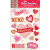 Szerelem Valentine's Day, Valentín Nap Ablak matrica 15 db-os
