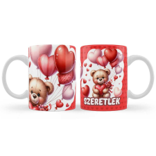  Szerelmes bögre, Szeretlek, Maci lufikkal bögrék, csészék