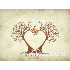  Szerelmes fák ujjlenyomatfa dekorációs kellék
