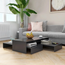 szerelt fa rakásolható dohányzóasztalszett 100x100x26,5 cm bútor