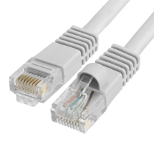  Szerelt patch kábel S/FTP Cat6 15 m PVC SZÜRKE kábel és adapter