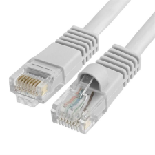  Szerelt patch kábel UTP Cat6 1 m PVC SZÜRKE kábel és adapter